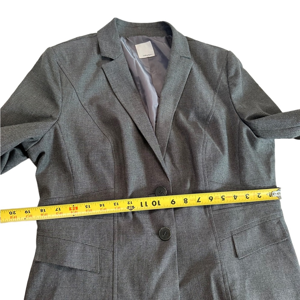 Halogen Gray Button Down Blazer - image 8